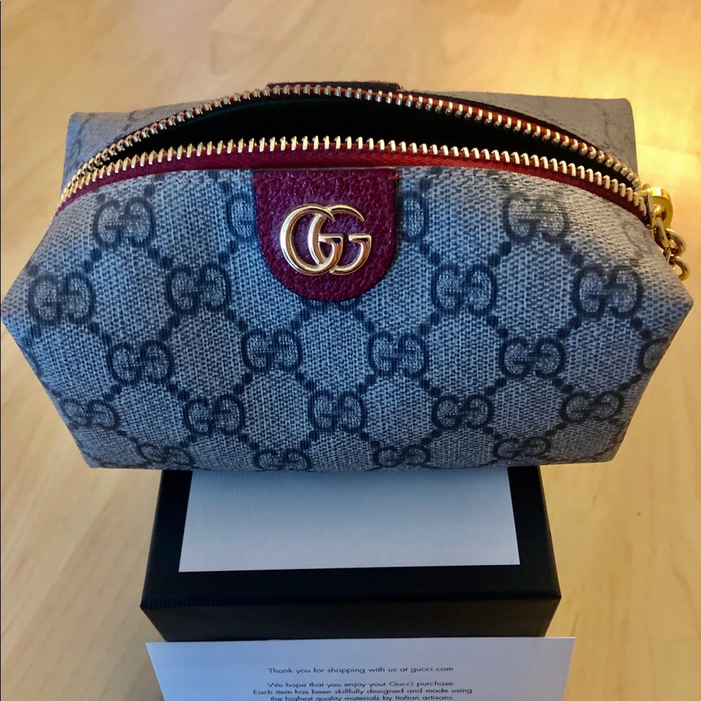 Ophidia GG cosmetic case